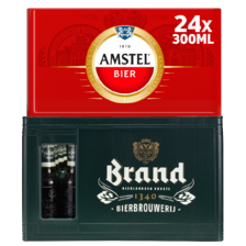 Amstel of Brand bier